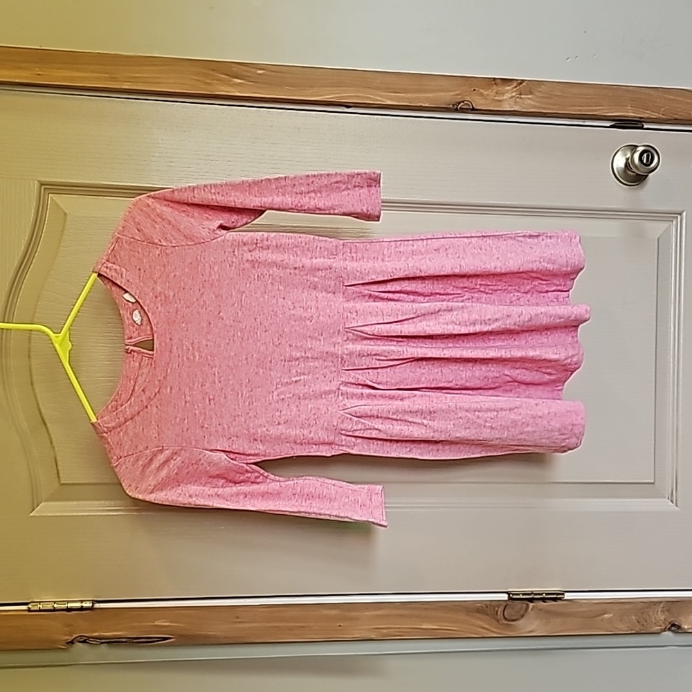 GAP Kids size 10 long sleeve pink dress 👚